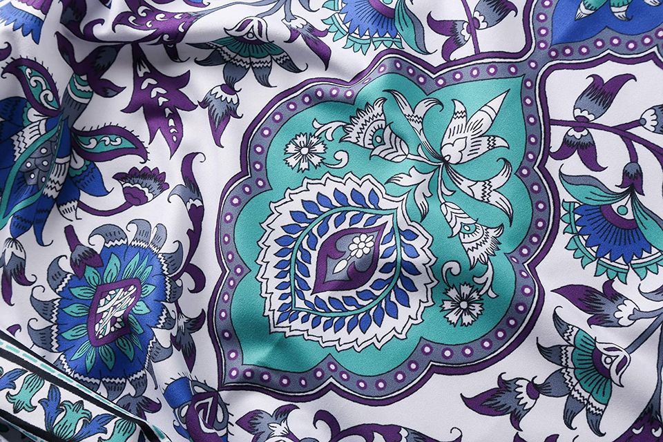Blue Mandala Sunflower BIG Tapestry