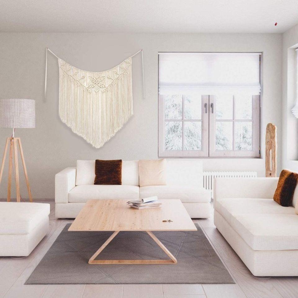 Modern Boho Macrame Wall Hanging Woven Tapestry