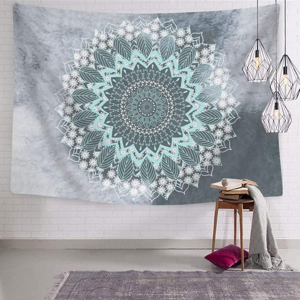 New Indian Hippie Mandala Bohemian Psychedelic Hanging Flower Tapestry
