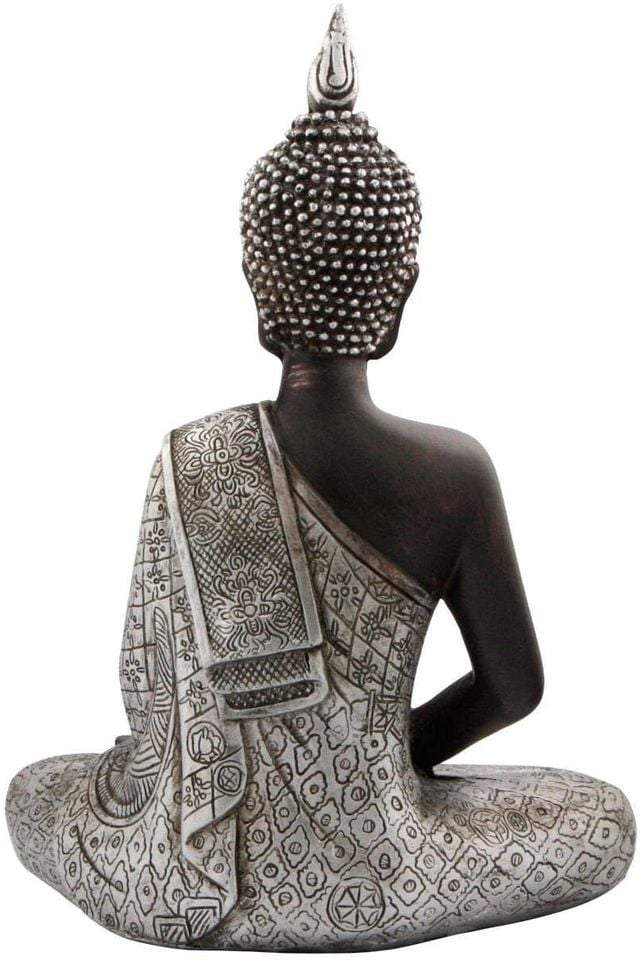 Blissful Thai Buddha Meditating Peace Harmony Statue
