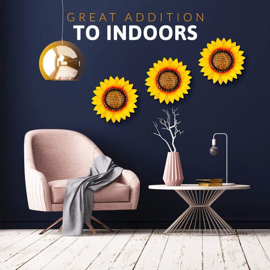 Beautiful Sunflower Metal Wall Art Décor