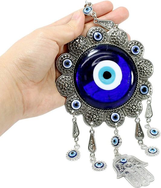 Beautiful Turkish Blue Evil Eye Wall Hanging