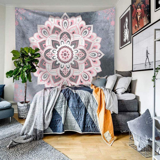 Beautiful Bohemia Mandala Polyester. Tapestry