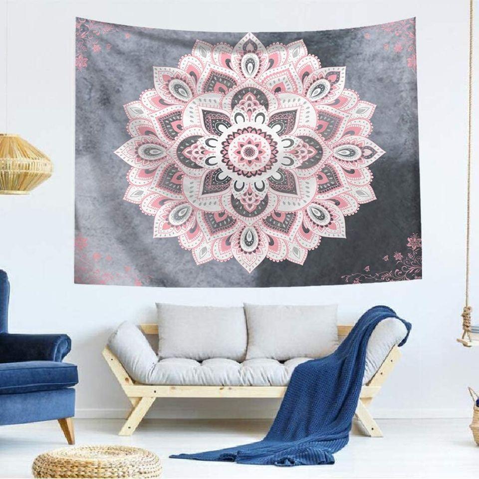 Beautiful Bohemia Mandala Polyester. Tapestry