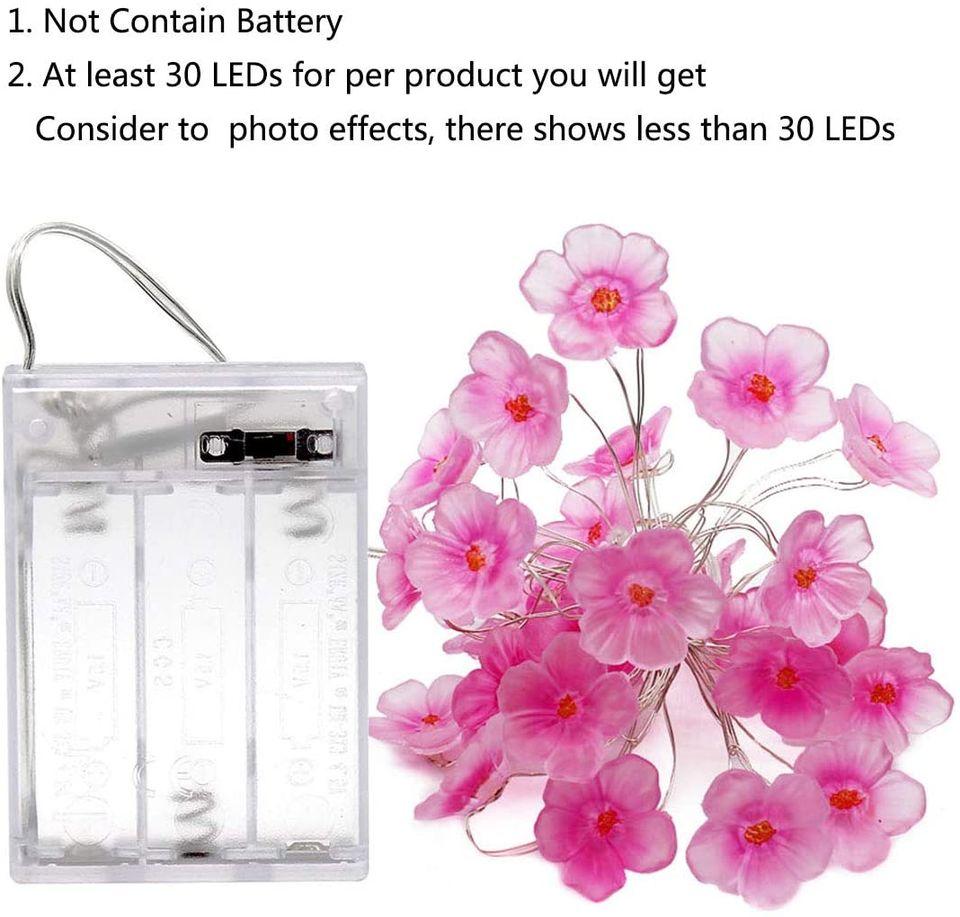 Gorgeous Fairy Lights Pink Cherry Blossom