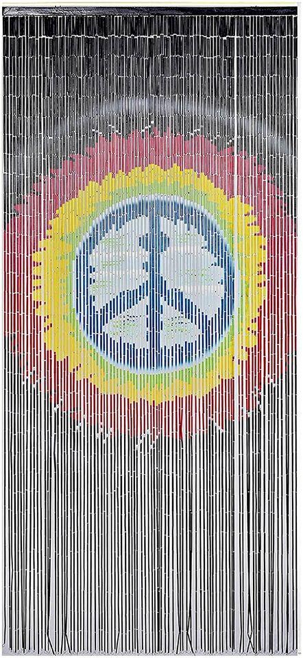 Peace & Blissful Bamboo Beaded Curtains for Doorways, Beaded Curtain