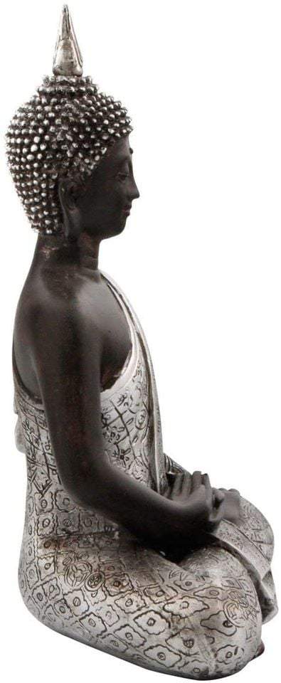 Blissful Thai Buddha Meditating Peace Harmony Statue
